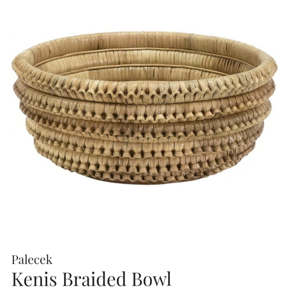 Palecek Braided Bowl